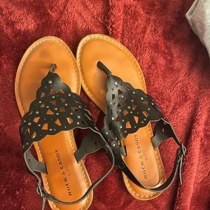 Sandals in fair condition only worn handful of times